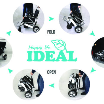 Αμαξίδιο Ηλεκτροκίνητο Πτυσσόμενο IDEAL TINY 13-523-000_ALLCARE