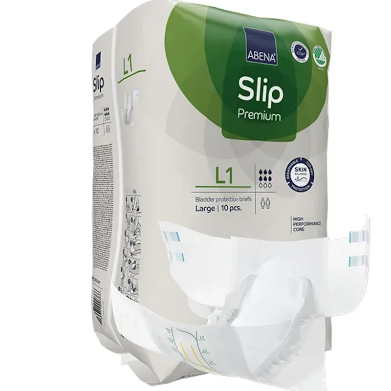 Πάνες-Ακράτειας-ABENA-Slip-L1-Premium-Νύχτας-10-τεμ allcare