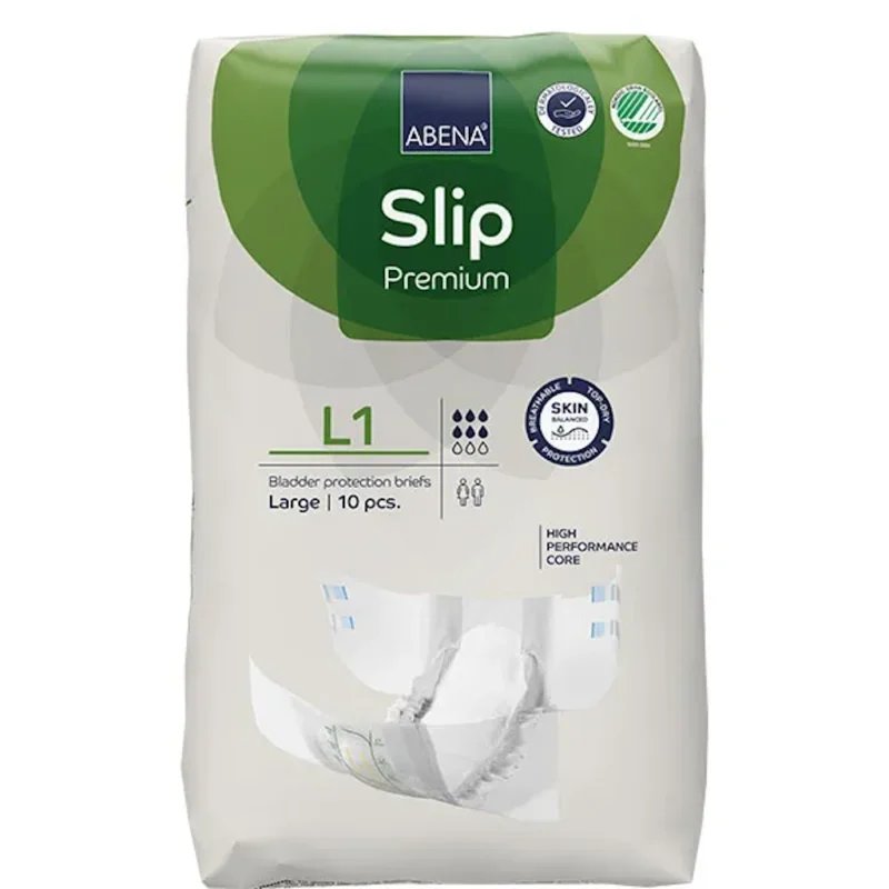 Πάνες-Ακράτειας-ABENA-Slip-L1-Premium-Νύχτας-10-τεμ allcare