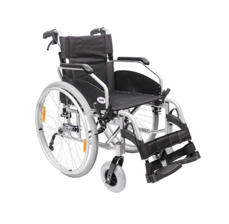 lion q Αναπηρικό Αμαξίδιο ALU IV 43cm QR Lion 0810805