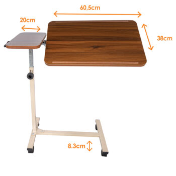 Τροχήλατο Ανακλινόμενο Τραπεζάκι 0806645 0806645 ALLCARE