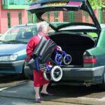 Αμαξίδιο Αλουμινίου Στενό Alu Lite Invacare