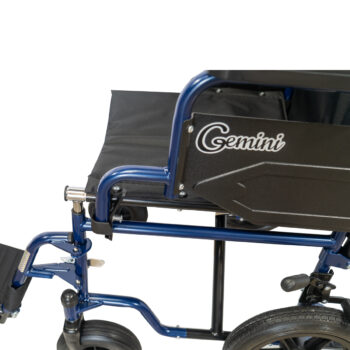 Αναπηρικό Αμαξίδιο Μεταφοράς Gemini Blue 12'' | Πτυσσόμενο 125kg 0811602_all care