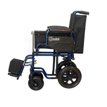 Αναπηρικό Αμαξίδιο Μεταφοράς Gemini Blue 12'' | Πτυσσόμενο 125kg 0811602_all care