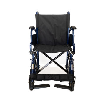 Αναπηρικό Αμαξίδιο Μεταφοράς Gemini Blue 12'' | Πτυσσόμενο 125kg 0811602_all care