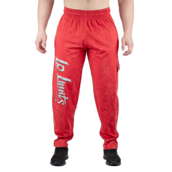 Legal Power Cargo Body Pants Stone Wash "Heavy Jersey" 6204-834 Red - XLarge - Image 1