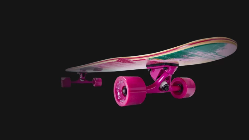 DANCEBOARD/SKATEBOARD WILD ROSE 45.5" by Aztron®