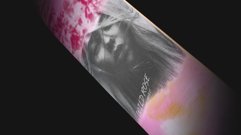 DANCEBOARD/SKATEBOARD WILD ROSE 45.5" by Aztron®