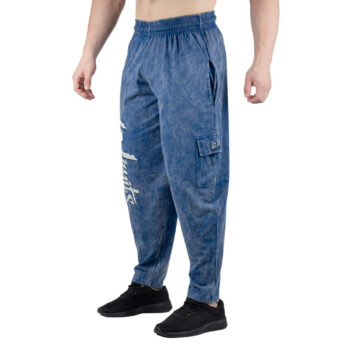 Legal Power Cargo Body Pants Stone Wash "Heavy Jersey" 6204-834 Royal Blue - XLarge - Image 4