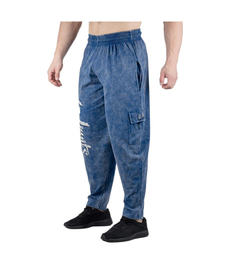 Legal Power Cargo Body Pants Stone Wash "Heavy Jersey" 6204-834 Royal Blue - XLarge