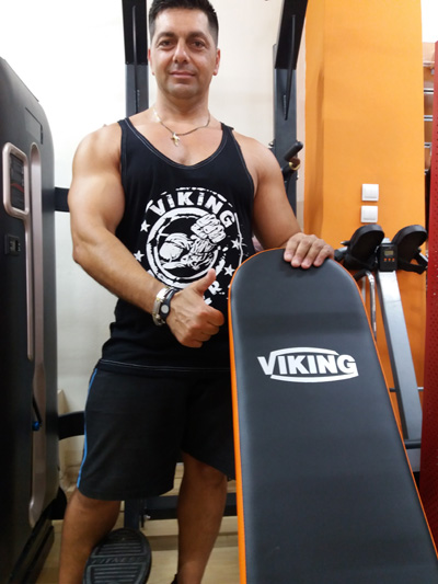 VIKING V1001 V.P. Cotton Tank Top - Red/Small