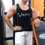 VIKING Elastic V1009 Stretch Tank Top - Red/Medium