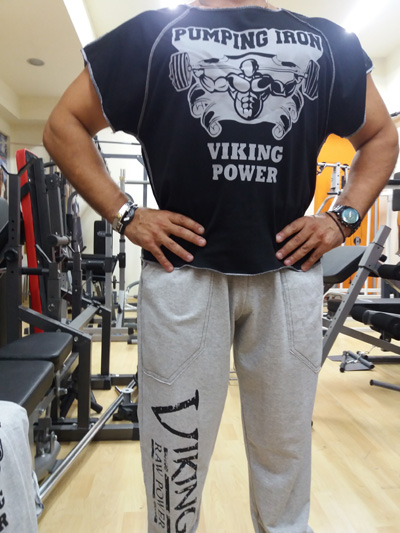 VIKING Short sleeve V1002 P.I. Rag Top - Grey/Large