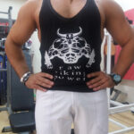 VIKING Tank top V1001 B. Cotton Tank Top - Grey/Large