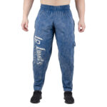 Legal Power Cargo Body Pants Stone Wash "Heavy Jersey" 6204-834 Royal Blue - Large
