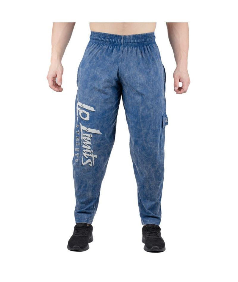 Legal Power Cargo Body Pants Stone Wash "Heavy Jersey" 6204-834 Royal Blue - XLarge