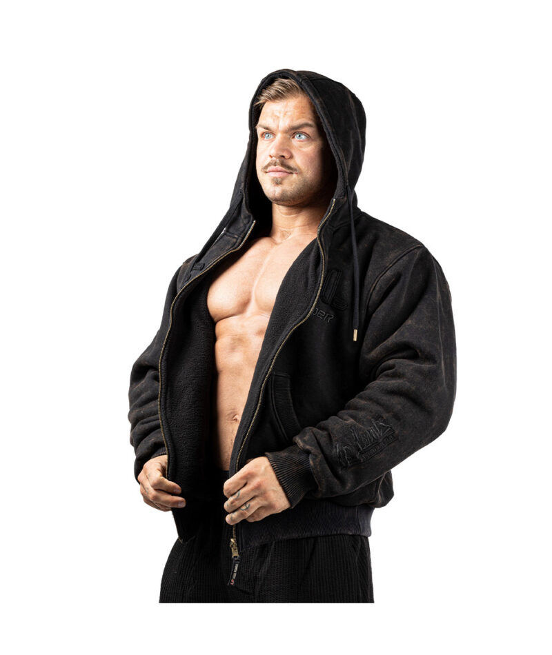 Legal Power Heavy Devils Hoodie "Stonewashed" 4016.2-899/760 Black XL - XLarge