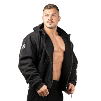Legal Power Heavy Devils Hoodie "Stonewashed" 4016.2-899/760 Black XL - XLarge - Image 3