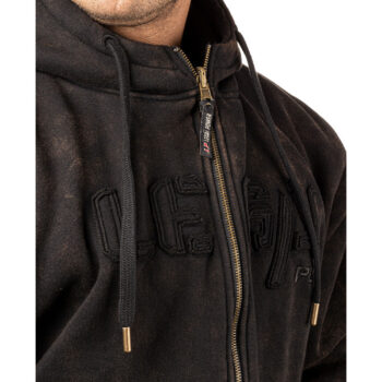 Legal Power Heavy Devils Hoodie "Stonewashed" 4016.2-899/760 Black XL - XLarge - Image 2