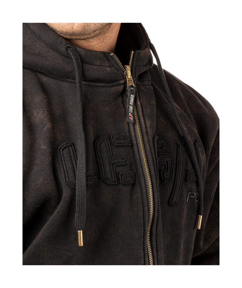 Legal Power Heavy Devils Hoodie "Stonewashed" 4016.2-899/760 Black XL - XLarge