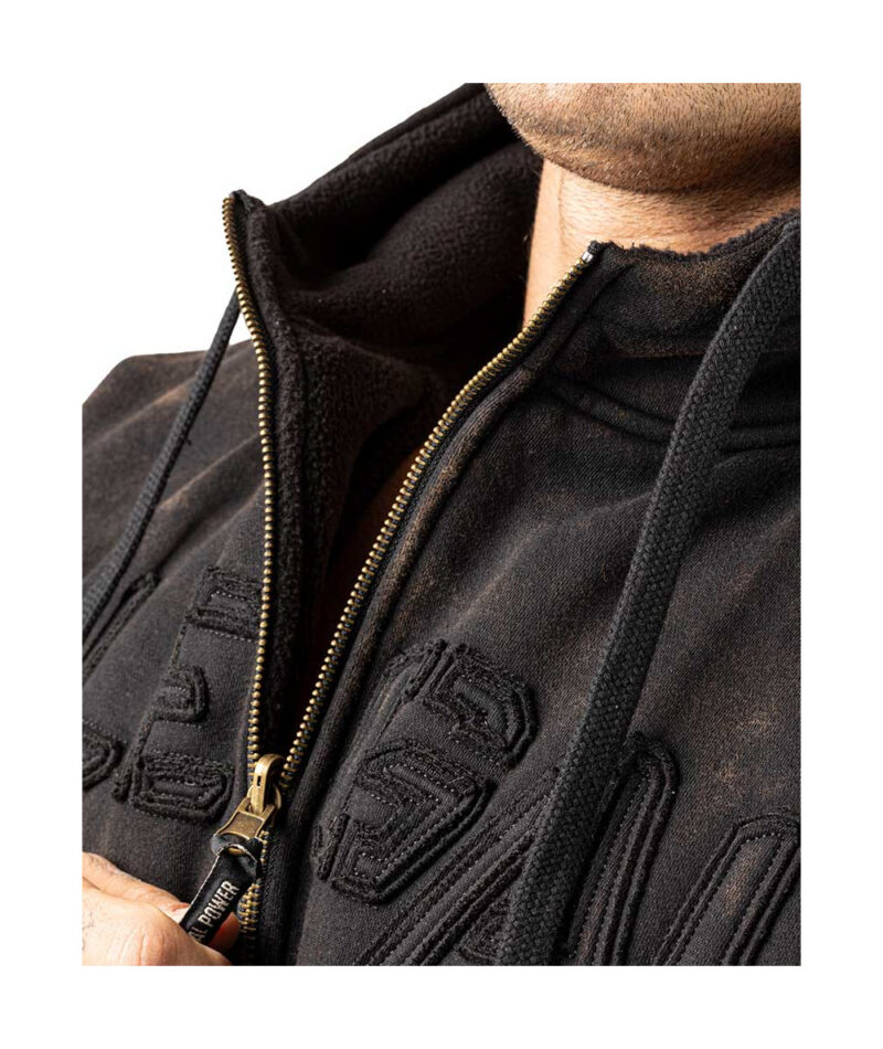 Legal Power Heavy Devils Hoodie "Stonewashed" 4016.2-899/760 Black XL - XLarge