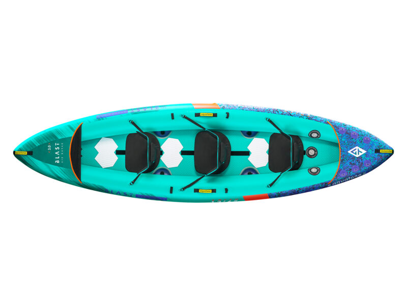 BLAST RECREATIONAL KAYAK / 3-PERSON (AQUATONE)