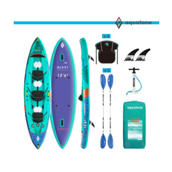 BLAST RECREATIONAL KAYAK / 3-PERSON (AQUATONE) - Image 1
