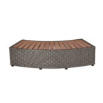 MSpa Wicker Step - for round Spa