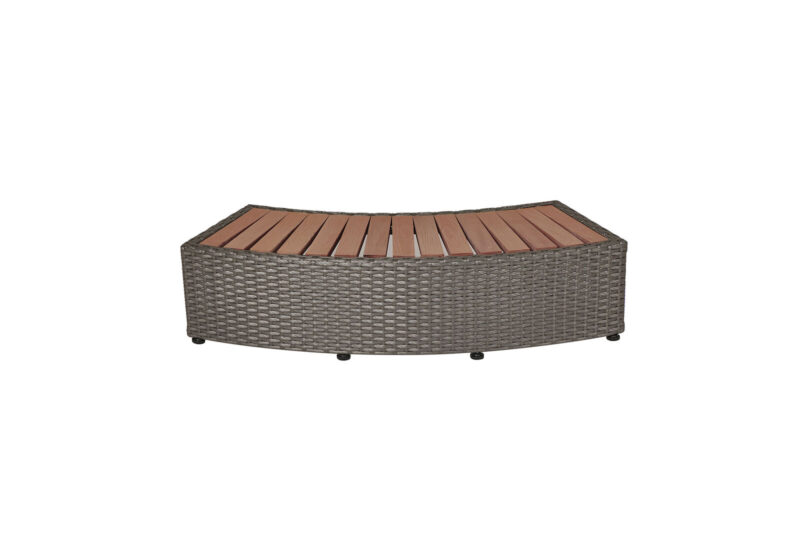 MSpa Wicker Step - for round Spa