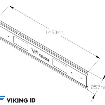 Viking FR-004 Αναδιπλούμενο Επιτοίχιο Power Rack - Image 3