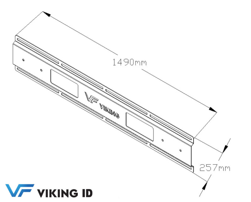 Viking FR-004 Αναδιπλούμενο Επιτοίχιο Power Rack