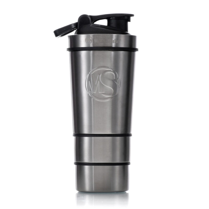 silver-600-front SHAKER 600ml By METALSHAKE - SILVER STEEL