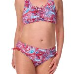 Μαγιό Μαστεκτομής Bikini Set Amoena Barbados SB Μπλε -Ροζ