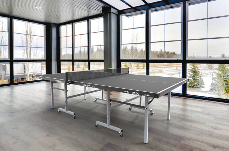 Τραπέζι Ping Pong Εσωτερικού Χώρου Stag Hobby 19mm Μαύρο Photo 3 - allcare.gr