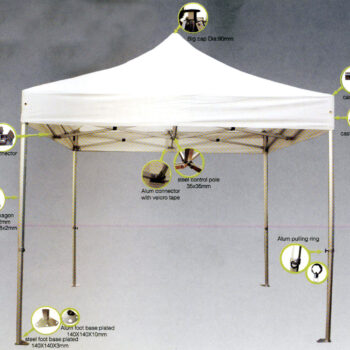 Gazebo Επαγγελματικό 3x4