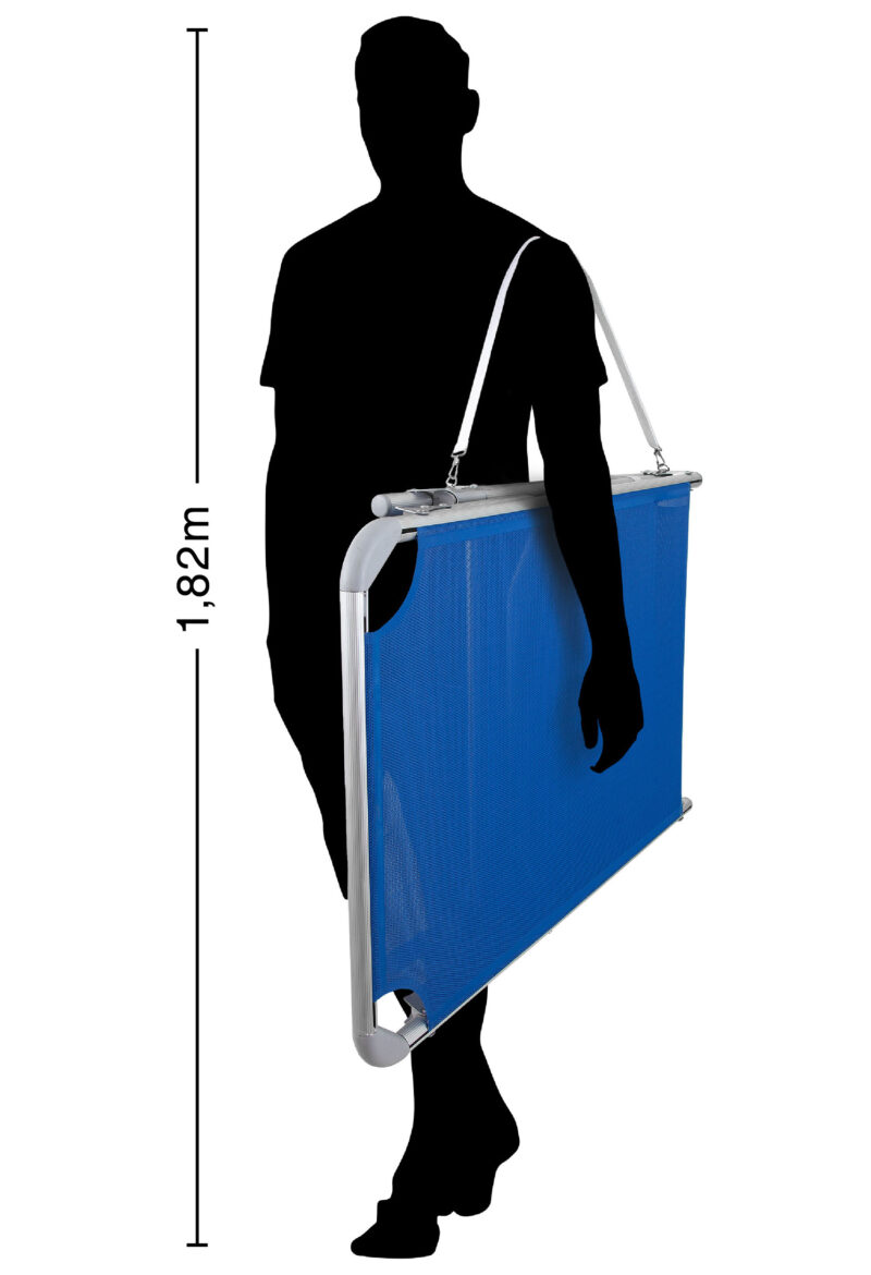 ΞΑΠΛΩΣΤΡΑ ΤΡΙΣ/ΤΗ ΠΑΡΑΛΙΑΣ ESCAPE MAX ΜΠΛΕ Ξαπλώστρα Τρίσπαστη Παραλίας ESCAPE Max Μπλε Photo 4 - allcare.gr