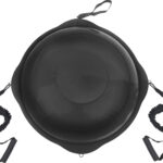 AMILA Balance Ball με Ξύλινη Βάση Mat Black 63cm Main Photo - allcare.gr