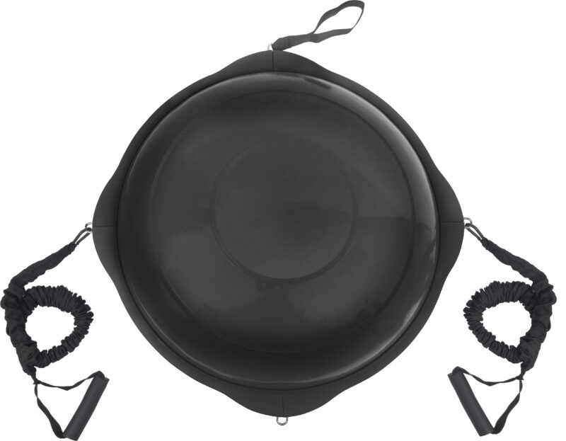 AMILA Balance Ball με Ξύλινη Βάση Mat Black 63cm Main Photo - allcare.gr