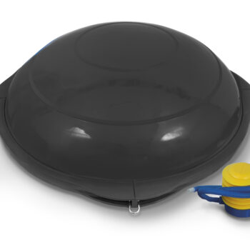 AMILA Balance Ball με Ξύλινη Βάση Mat Black 63cm Photo 1 - allcare.gr