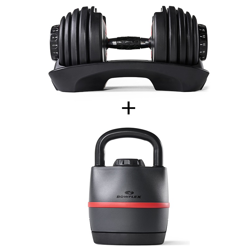 BOWFLEX 552I ΡΥΘΜΙΖΟΜΕΝΟΣ ΑΛΤΗΡΑΣ 24KG + BOWFLEX 840 ΡΥΘΜΙΖΟΜΕΝΟ KETTLEBELL 18KG Photo 1