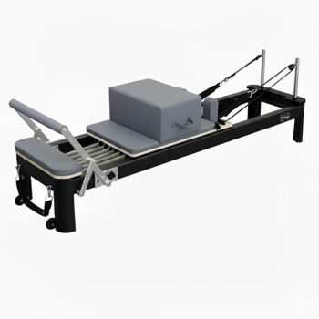 Viking Aluminium Pilates Reformer (Black) Viking Aluminium Pilates Reformer (Black) - Image 1