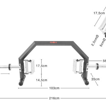 ΜΠΑΡΑ OPEN TRAP BAR Μπάρα Amila Open Trap Bar Photo 4 - allcare.gr