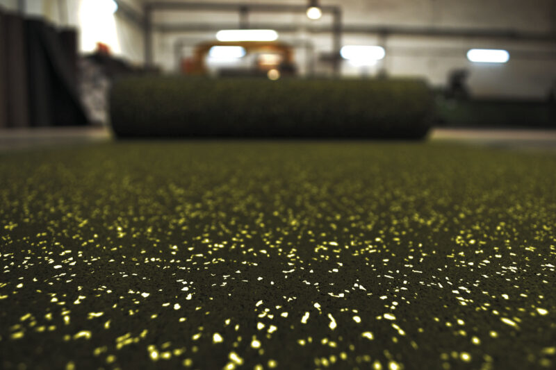 ΡΟΛΟ ΠΑΤΩΜΑ ΑΠΟ ΛΑΣΤΙΧΟ 10m-12m² ΠΛΑΤΟΣ 1.2m EPDM 8MM (YELLOW FLECKS) Λαστιχένιο Πάτωμα