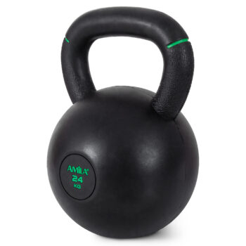 KETTLEBELL ΕΠΕΝΔΥΣΗ ΑΥΘΕΝΤΙΚΟ ΛΑΣΤΙΧΟ 24KG AMILA Kettlebell Original Rubber 24Kg Main Photo - allcare.gr