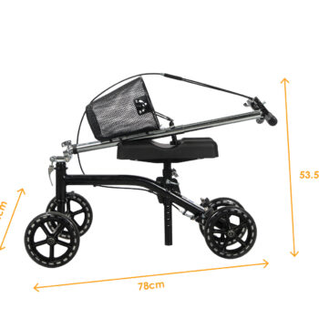 Περιπατητήρας Rollator με υποστήριξη γόνατος “STROLLY”0815019 0815019 ALLCARE