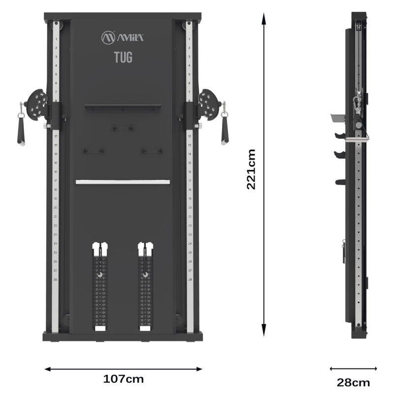 Επιτοίχια Διπλή Τροχαλία Dap Machine Tug Photo 3 - allcare.gr