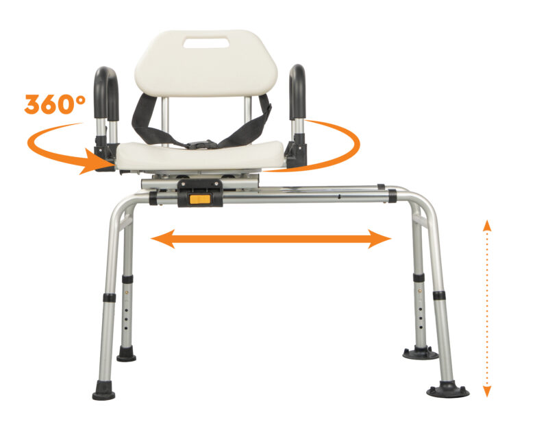 Περιστρεφόμενο Κάθισμα Μεταφοράς Μπανιέρας 360° Mobiak (0805661)