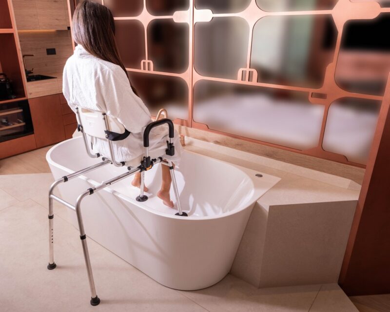 Περιστρεφόμενο Κάθισμα Μεταφοράς Μπανιέρας 360° Mobiak (0805661)