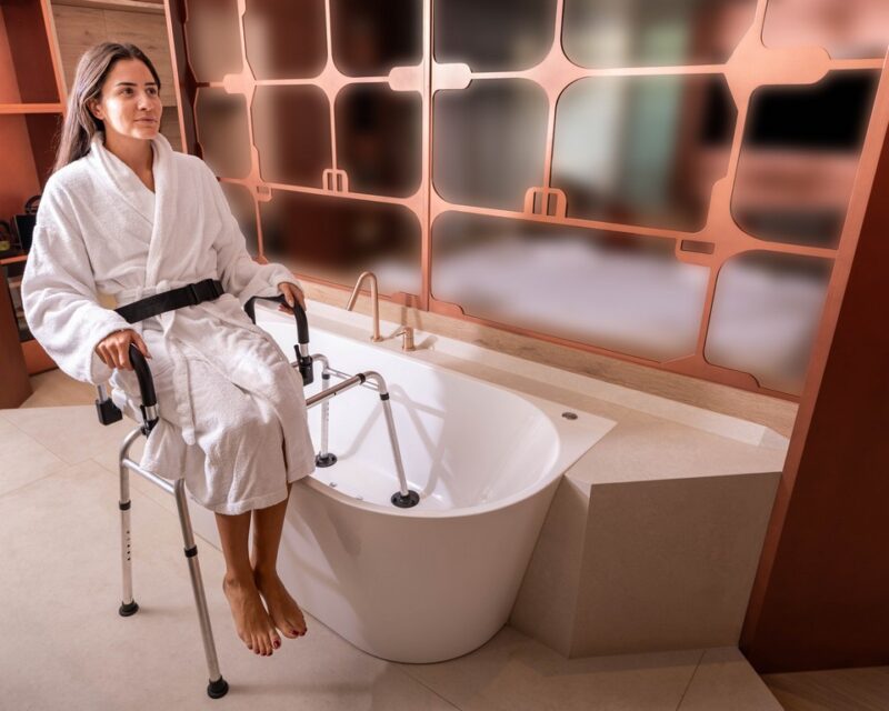 Περιστρεφόμενο Κάθισμα Μεταφοράς Μπανιέρας 360° Mobiak (0805661)