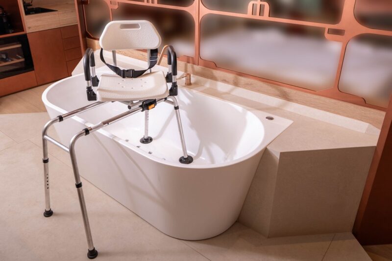 Περιστρεφόμενο Κάθισμα Μεταφοράς Μπανιέρας 360° Mobiak (0805661)